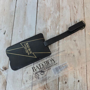 Unisex Carolina Herrera Black Luggage Tag One Size